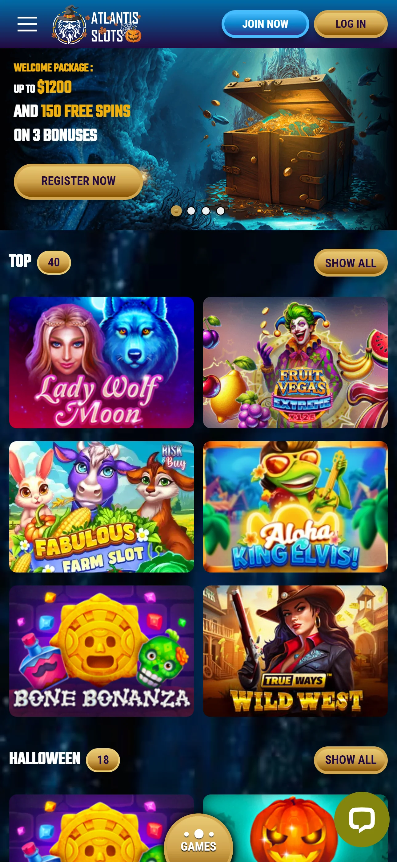 Atlantis Slots Casino — mobiel